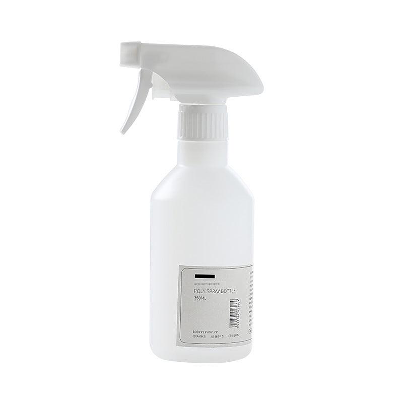 disinfectant spray in use