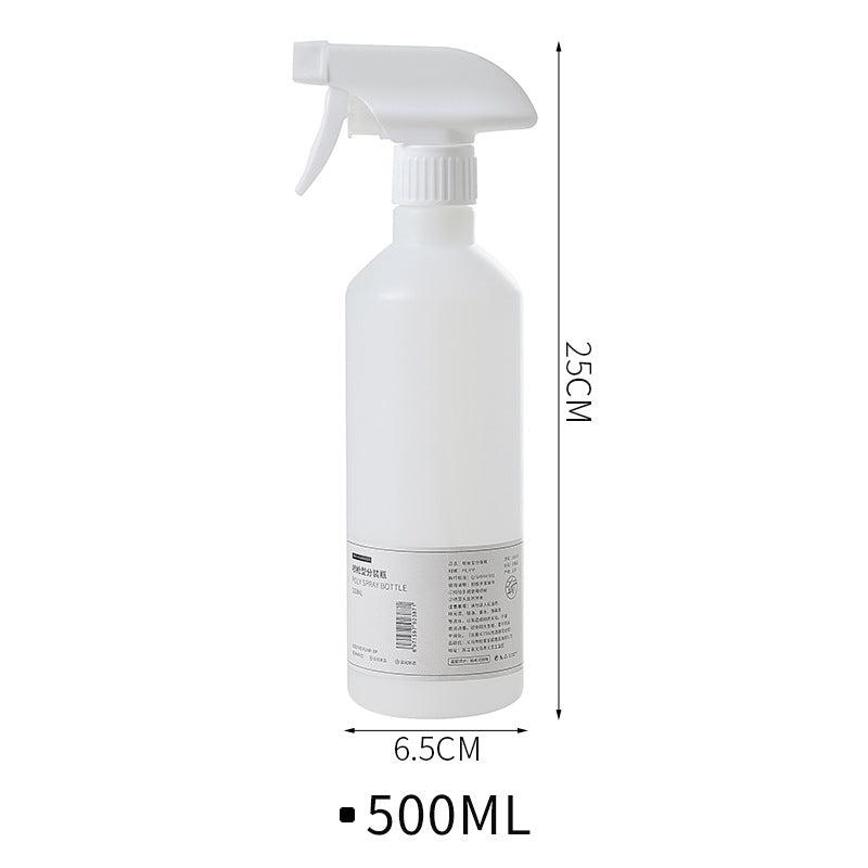 back view of alcohol spray bottle