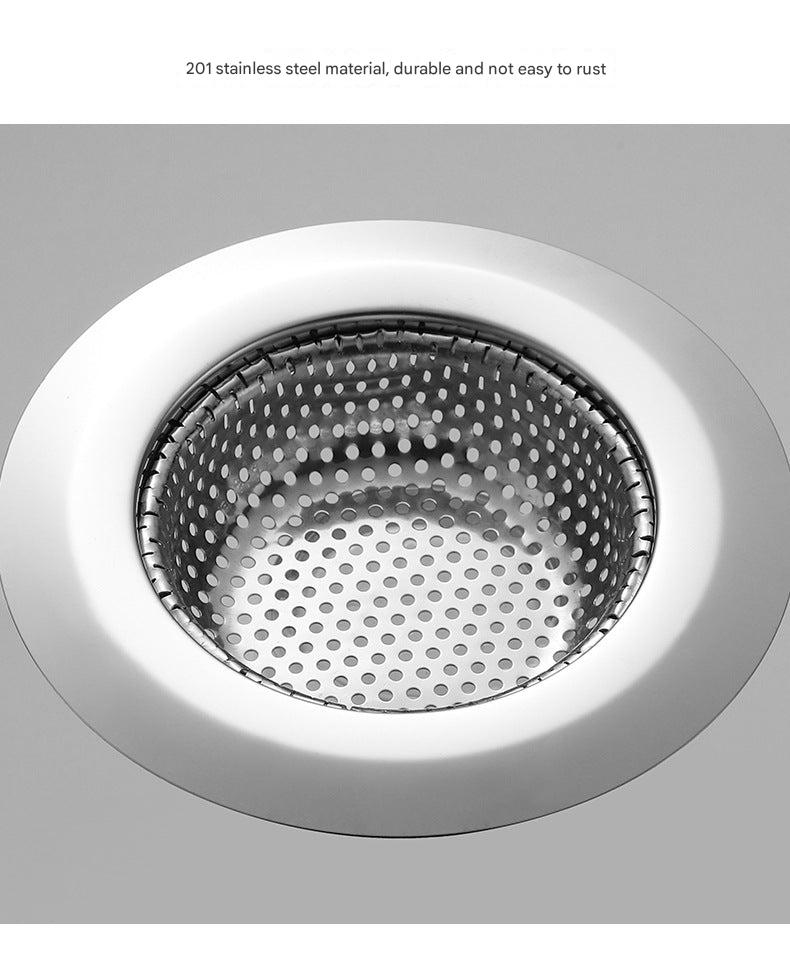 Effortless food waste management with kitchen sink filter