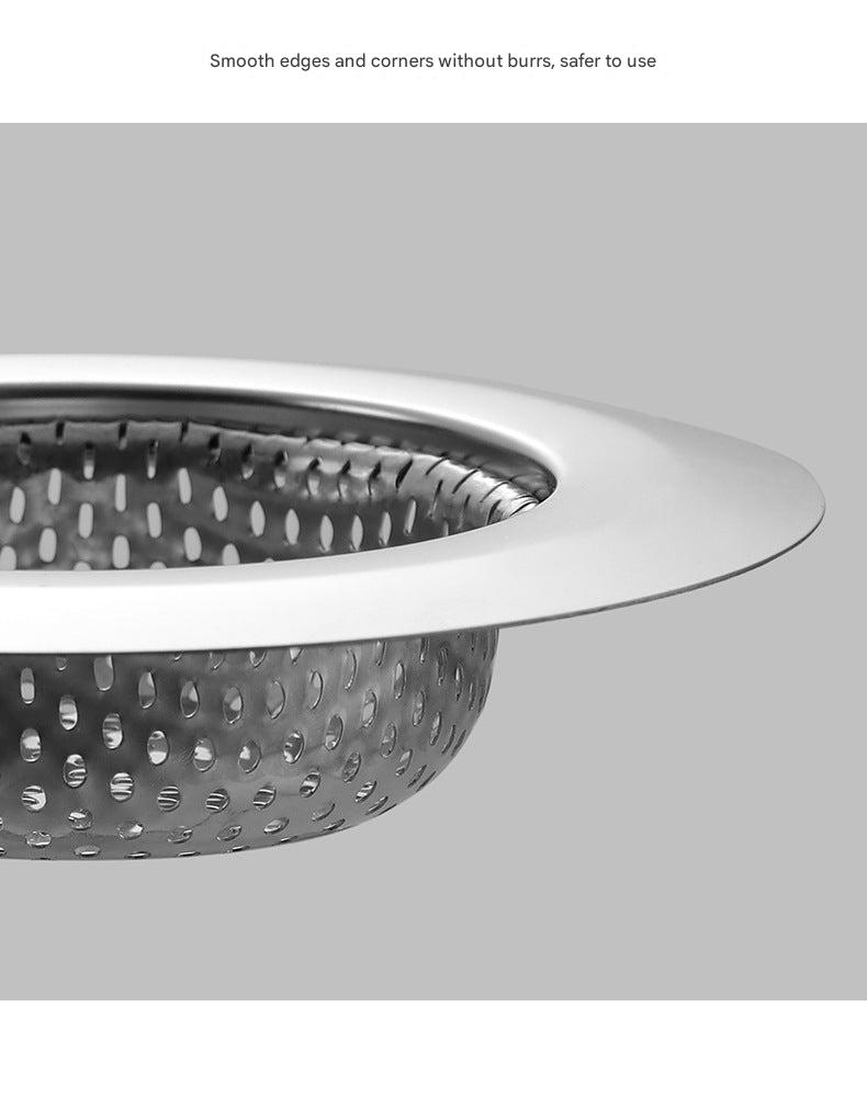 Easy to clean stainless steel sink filter