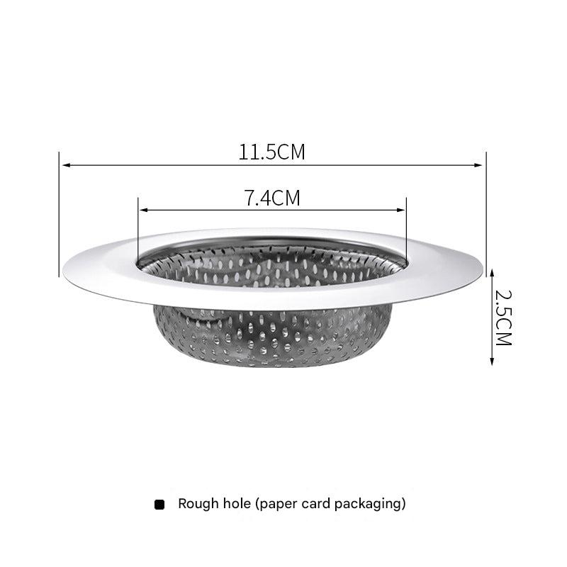 Stylish sink strainer on a kitchen countertop