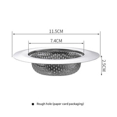 Stylish sink strainer on a kitchen countertop