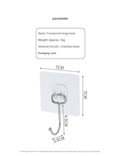 Heavy Duty Adhesive Hook Image 7