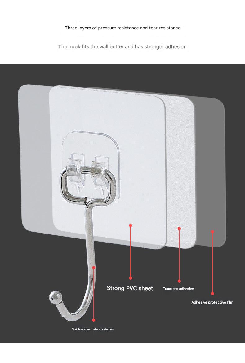 Heavy Duty Adhesive Hook Image 1