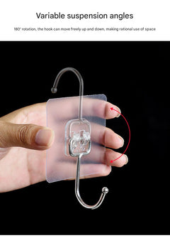 Heavy Duty Adhesive Hook Image 4