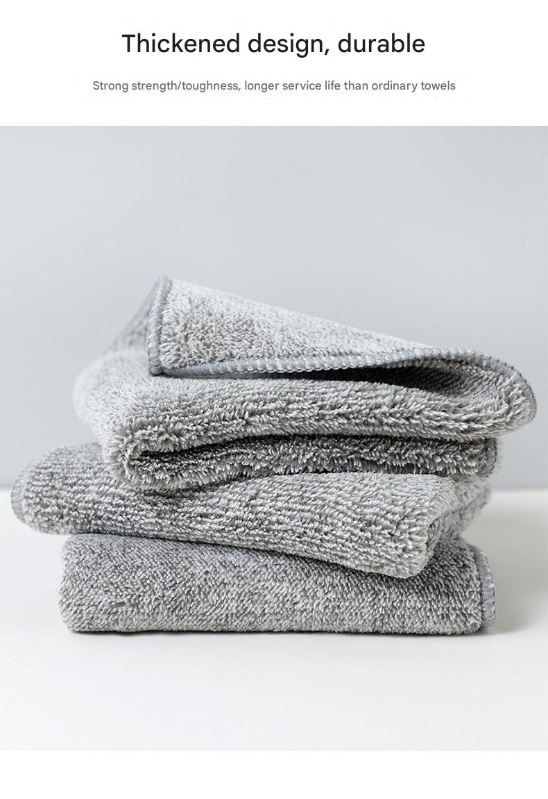 Ultra-absorbent bamboo charcoal cleaning cloth image 3