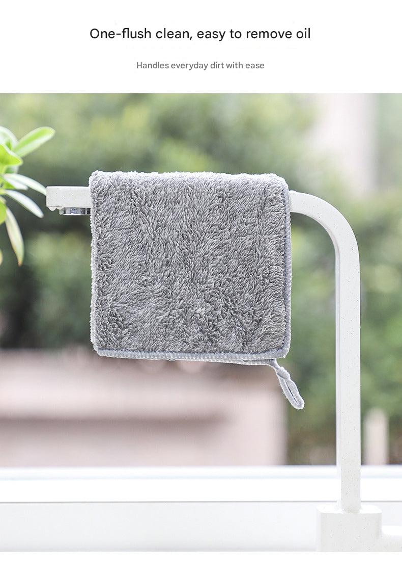 Ultra-absorbent bamboo charcoal cleaning cloth image 6