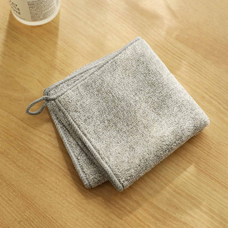 Ultra-absorbent bamboo charcoal cleaning cloth image 2