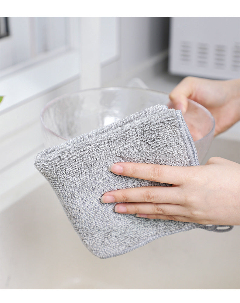 Ultra-absorbent bamboo charcoal cleaning cloth image 10