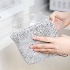 Ultra-absorbent bamboo charcoal cleaning cloth image 4