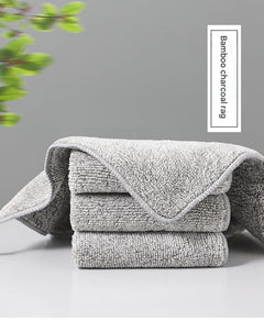 Ultra-absorbent bamboo charcoal cleaning cloth image 8