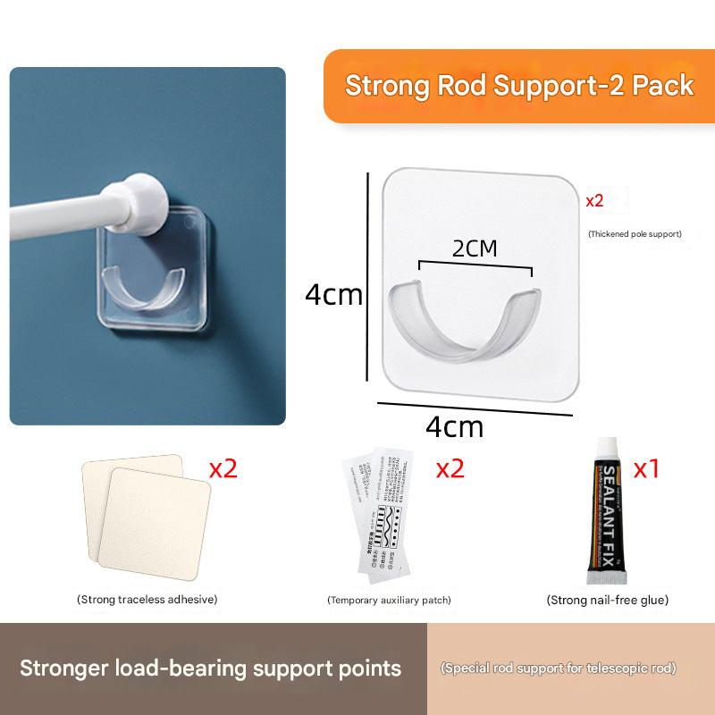 durable ABS plastic curtain hooks showcased