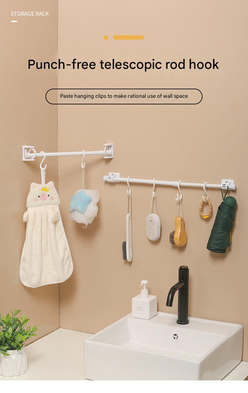 easy installation of no-drill curtain hooks