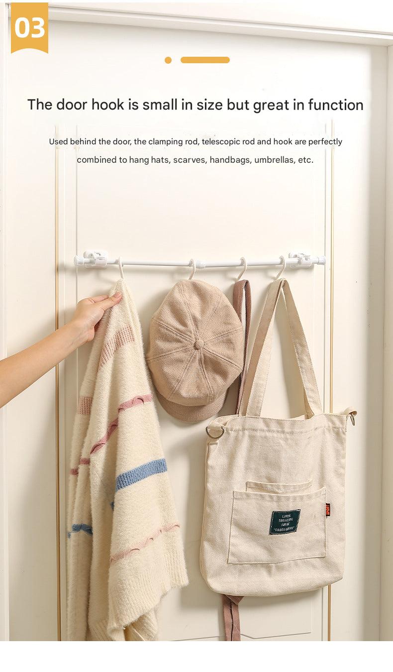 usage example of curtain rod hooks