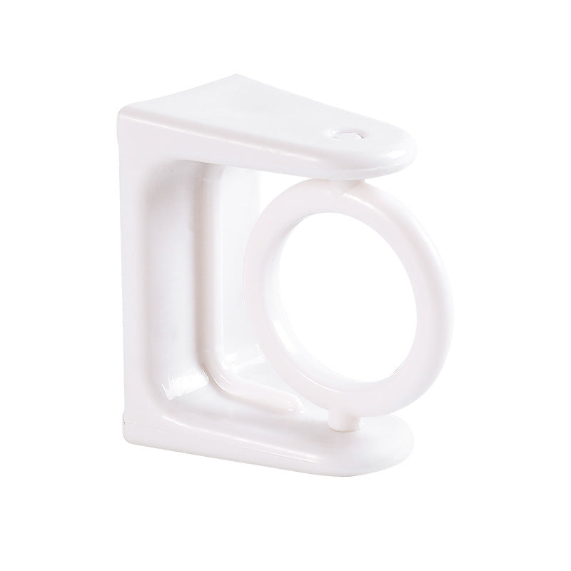 easy installation of no-drill curtain hooks