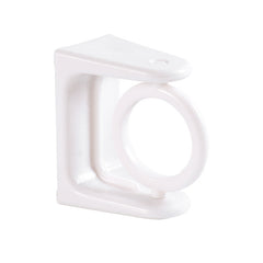 easy installation of no-drill curtain hooks
