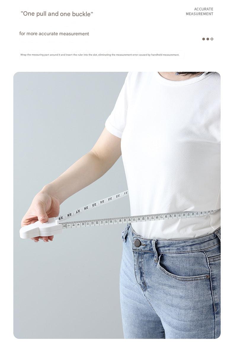 Close-up of measuring tape detail showing scale