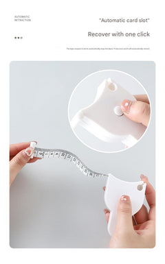 Measuring tape rolls with fitness equipment