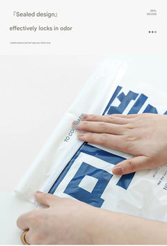 Flat design portable waste bag image 5