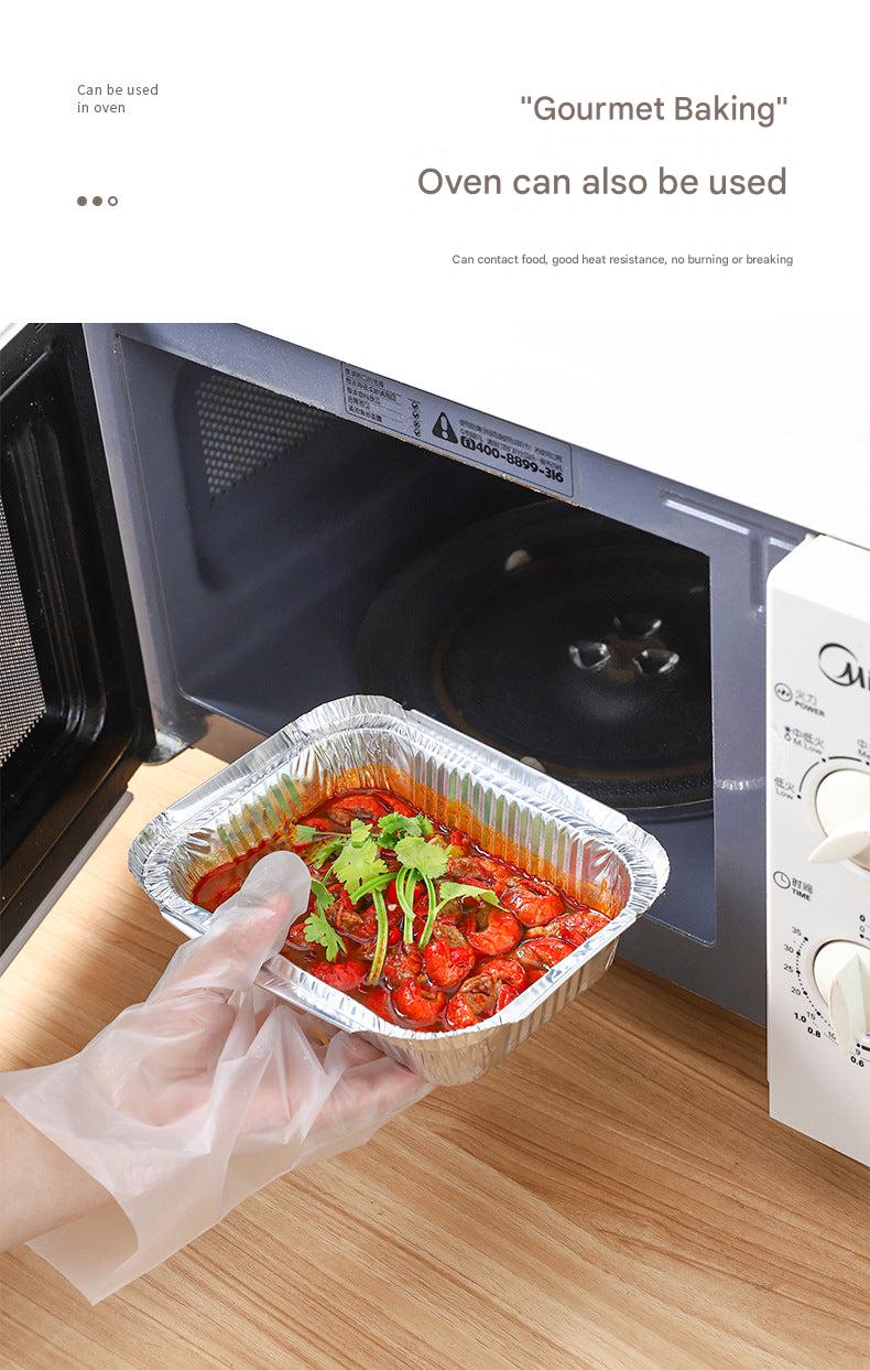 Aluminium trays for catering and BBQ events