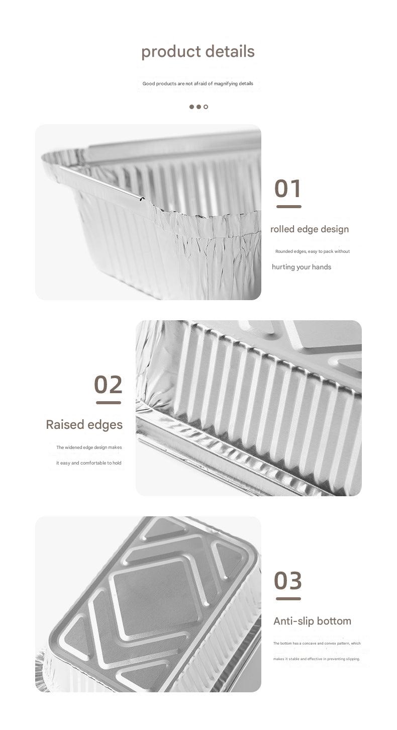 Microwave safe aluminium tray with BBQ dish