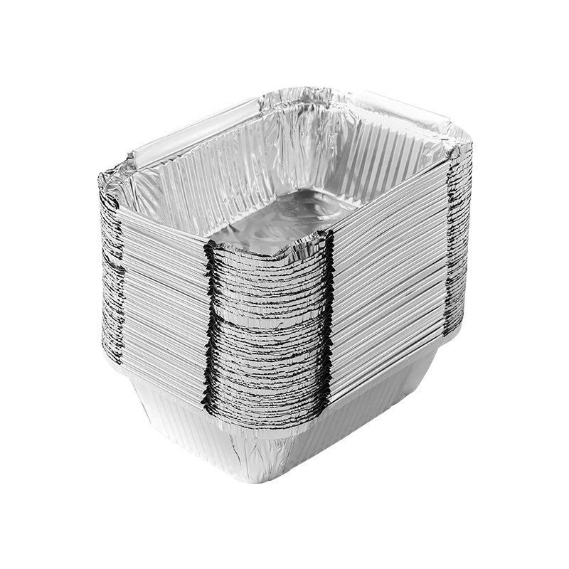 Assorted sizes of aluminium foil trays