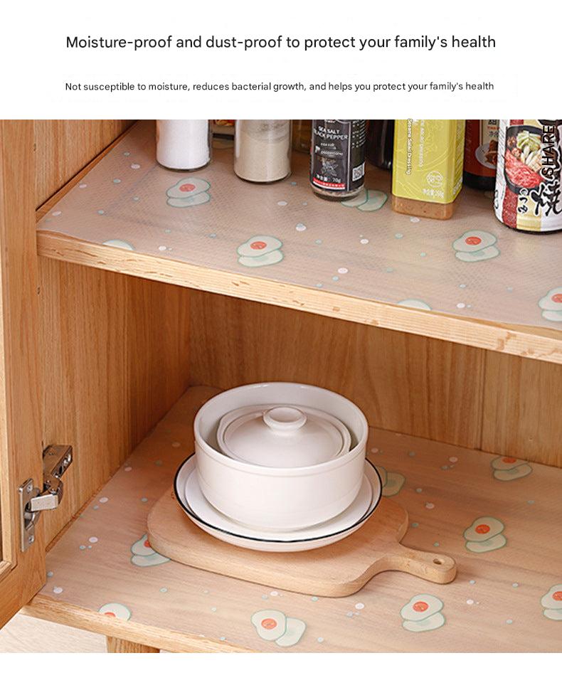 Multicolour display of EVA drawer liners