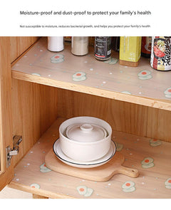 Multicolour display of EVA drawer liners