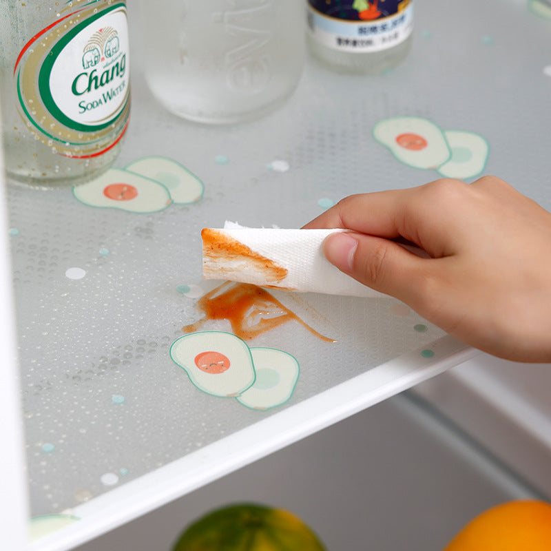 Close-up of EVA drawer liner material
