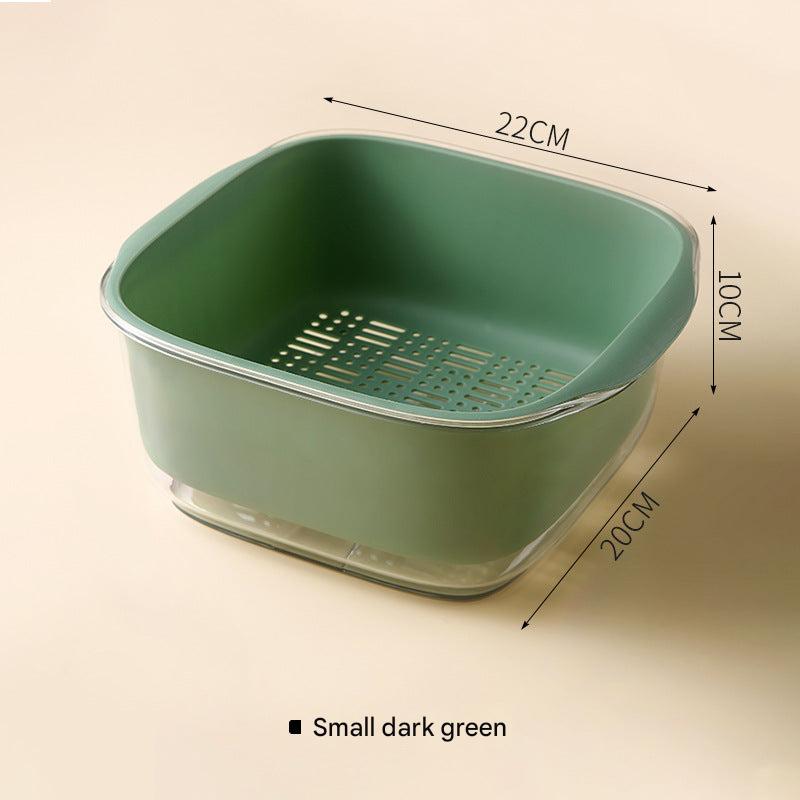 close-up view of food-safe plastic basket