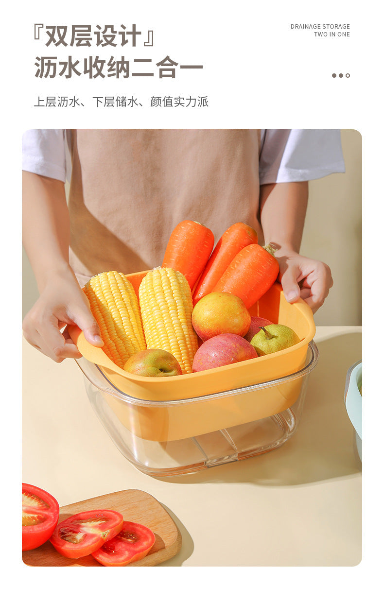 close-up view of food-safe plastic basket