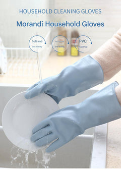 Gloves for washing dishes and cleaning surfaces