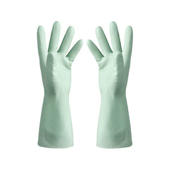 Household dishwashing gloves in vibrant colours