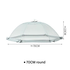Food cover keeping fruits safe from dust