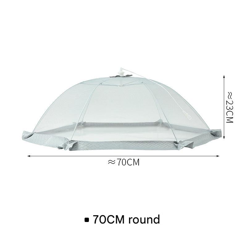 Food cover keeping fruits safe from dust
