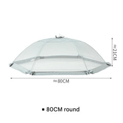 Easy storage mesh food covers stacked