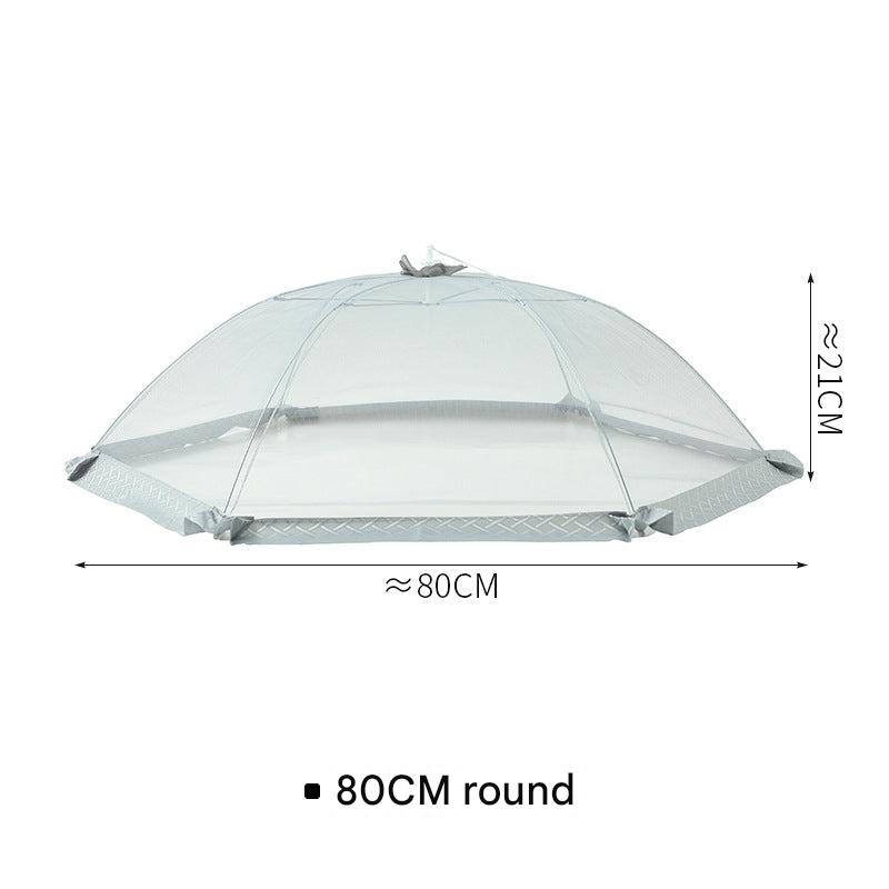 Easy storage mesh food covers stacked