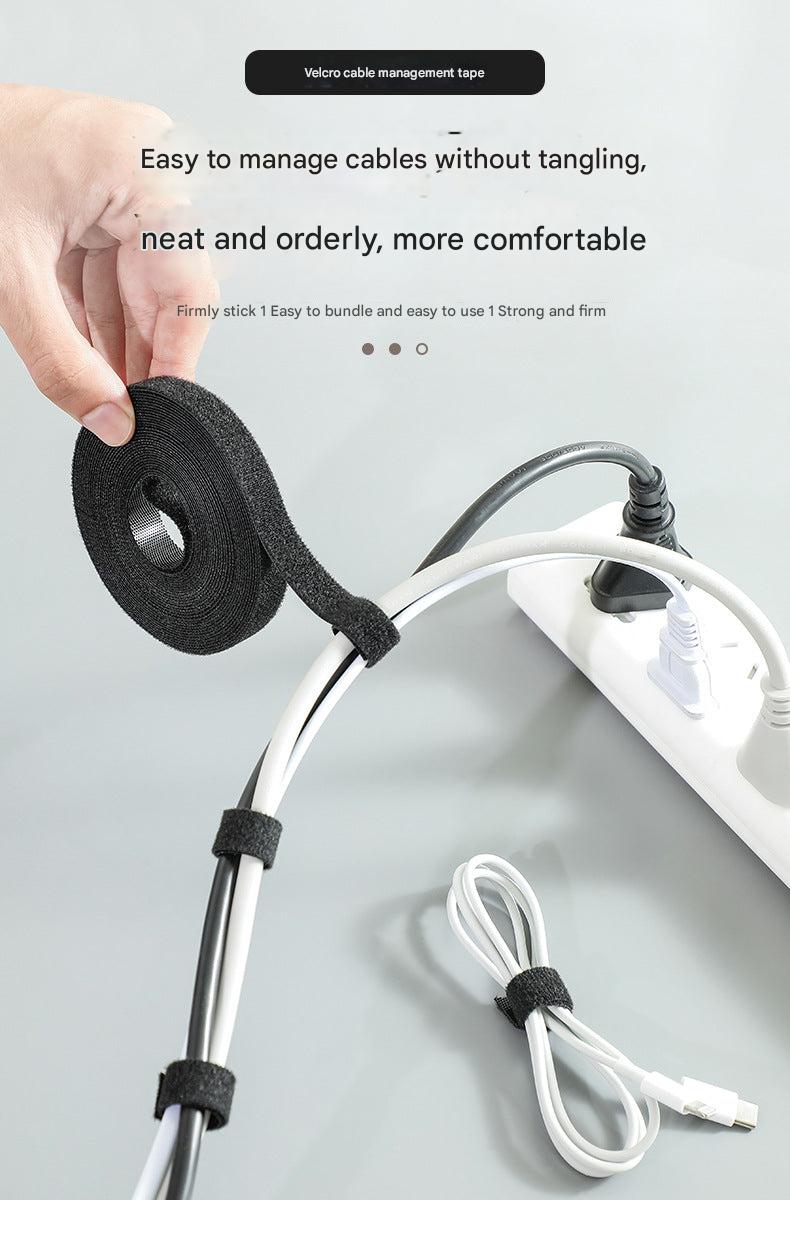 Cable organiser enhancing desktop aesthetics
