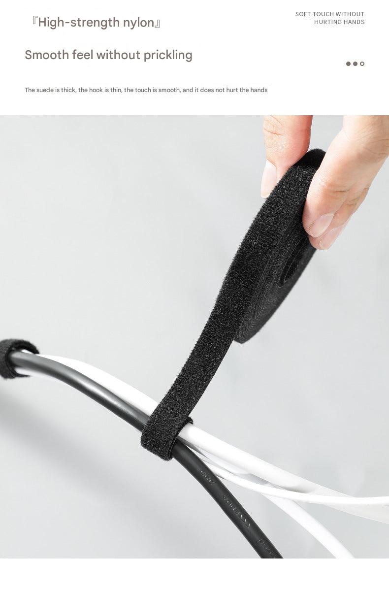 Durable material of cable organiser showcased