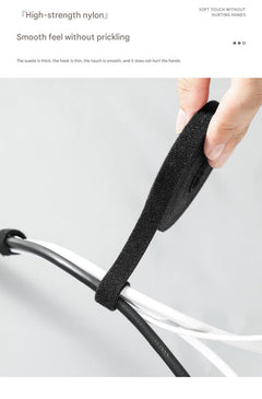 Durable material of cable organiser showcased