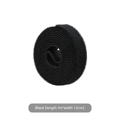 Flexible cable organiser in use