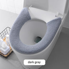 Easy to install toilet seat cover