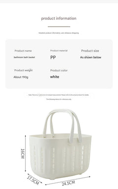 Stylish handheld shower basket 9