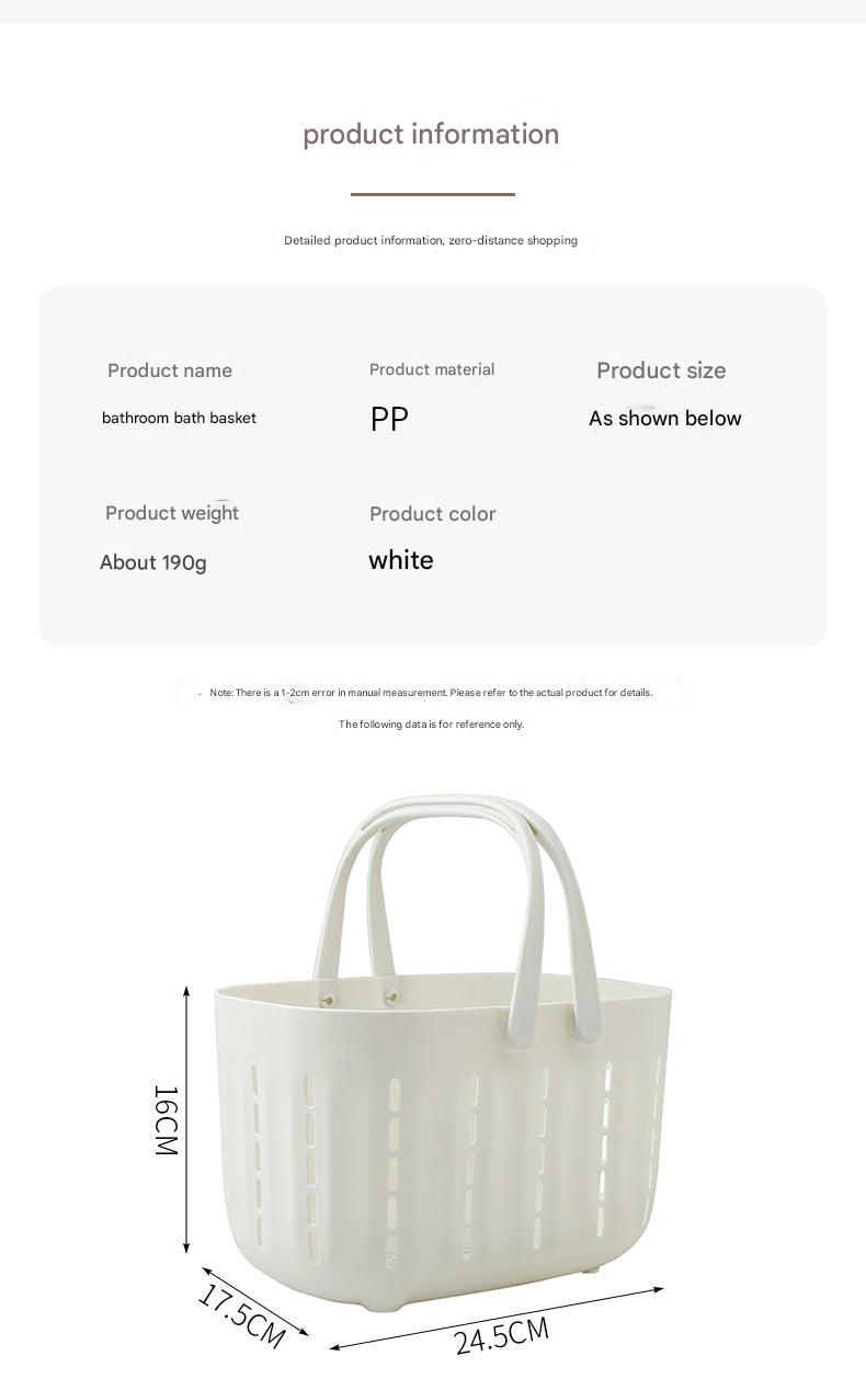Stylish handheld shower basket 9
