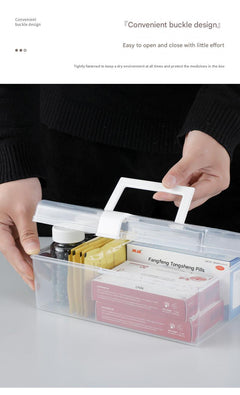 Compact storage box for organising office supplies