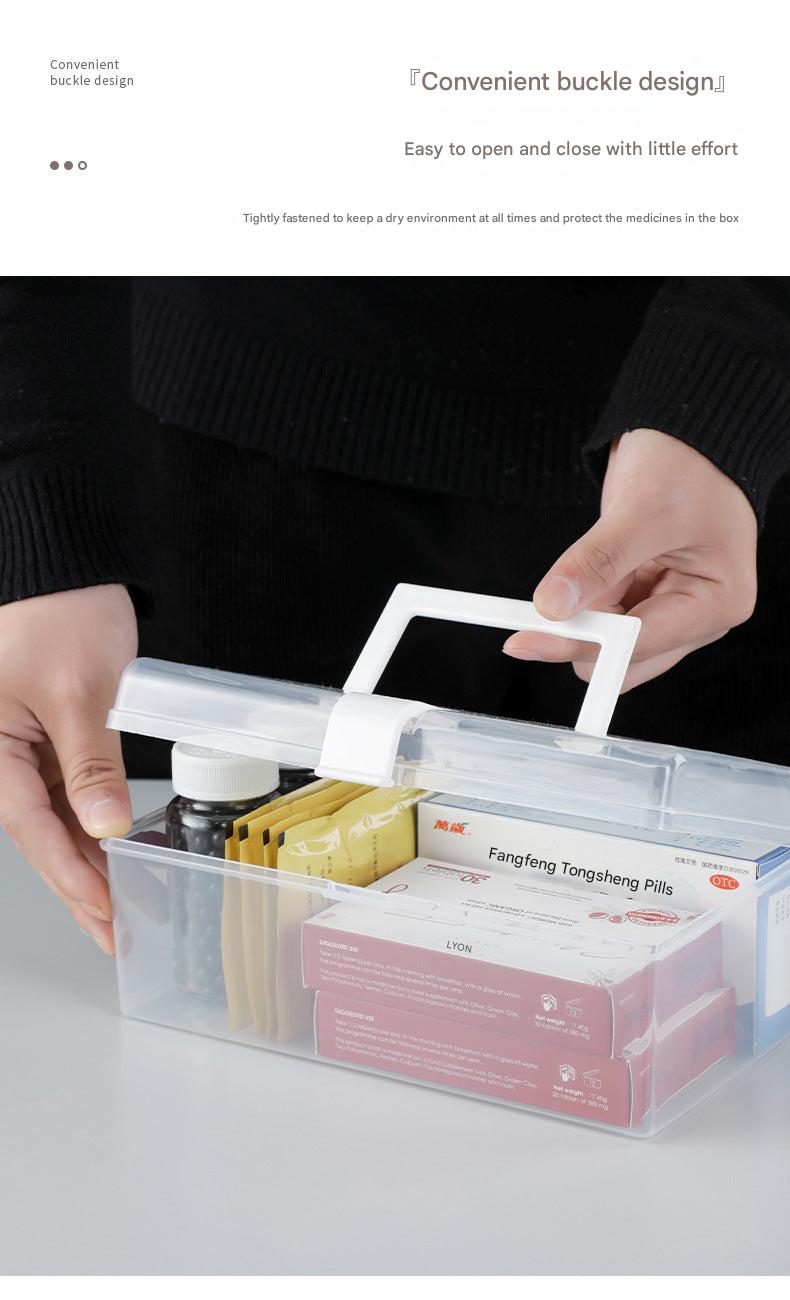 Compact storage box for organising office supplies