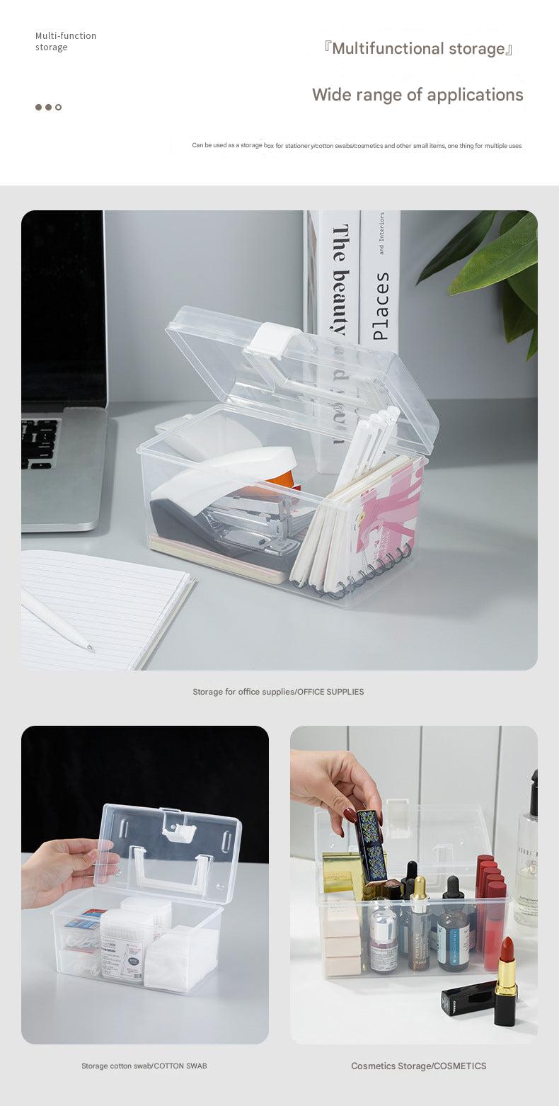 Japanese style transparent storage box