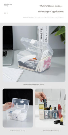 Japanese style transparent storage box