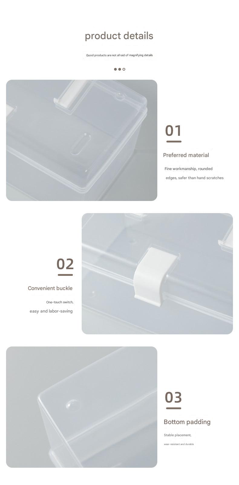 Dust and moisture resistant storage solution