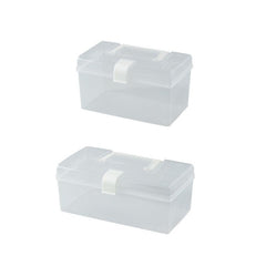 2L capacity plastic storage container